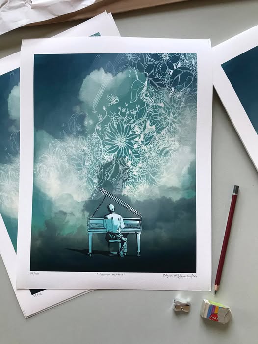 Kaikki vedokset on numeroitu ja signeerattu